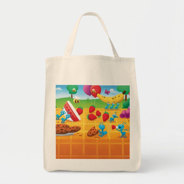 Summer Picnic Tote Bag (Front)
