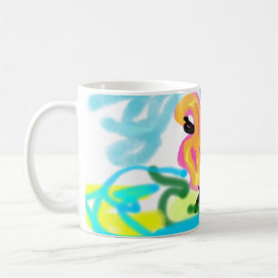 Summer  pink flamingos lovely  coffee mug