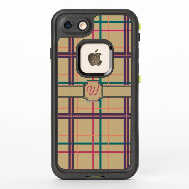 Summer Plaid Lifeproof Case (Back)