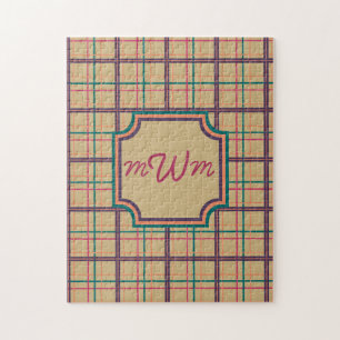 Summer Plaid Puzzle