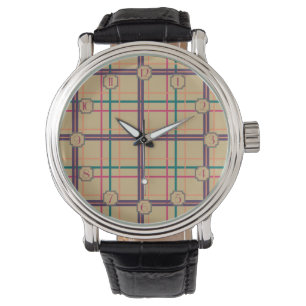 Summer Plaid Watch