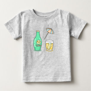 Summer Pop Soda Vibes - Cute Cartoon Drink  Baby T-Shirt