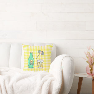 Summer Pop Soda Vibes - Cute Cartoon Drink Cushion