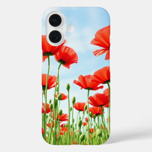 Summer Poppies iPhone 16 Case