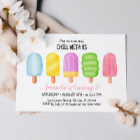 Summer Popsicle Ice Cream Birthday Party 