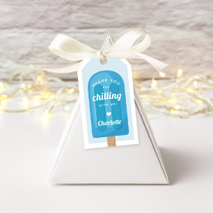 Summer Popsicle Kids Birthday Party Favour Gift Tags