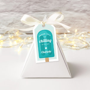 Summer Popsicle Kids Birthday Party Favour Gift Tags
