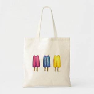 Summer Popsicle Popsicles Twin Pop Dessert Tote Bag