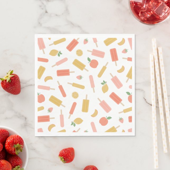 Summer Popsicles  Napkin (Insitu)