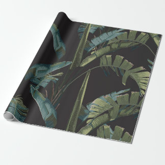 Summer print. Jungle rainforest. Wrapping Paper