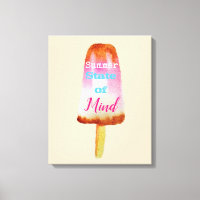 Summer quote popsicle sorbet cute food art