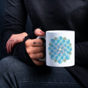 Summer Rain Mandala Coffee Mug