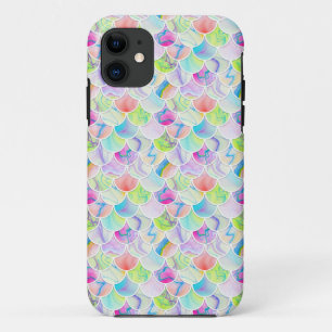 Summer rainbow scales iPhone 11 case