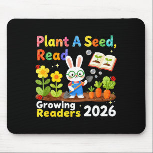 Summer Reading 2026 Plant A Seed Read Growing Mouse Mat