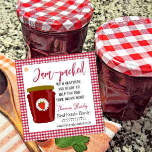 Summer Realtor Pop By Gift Tags   Jam Favour Tags