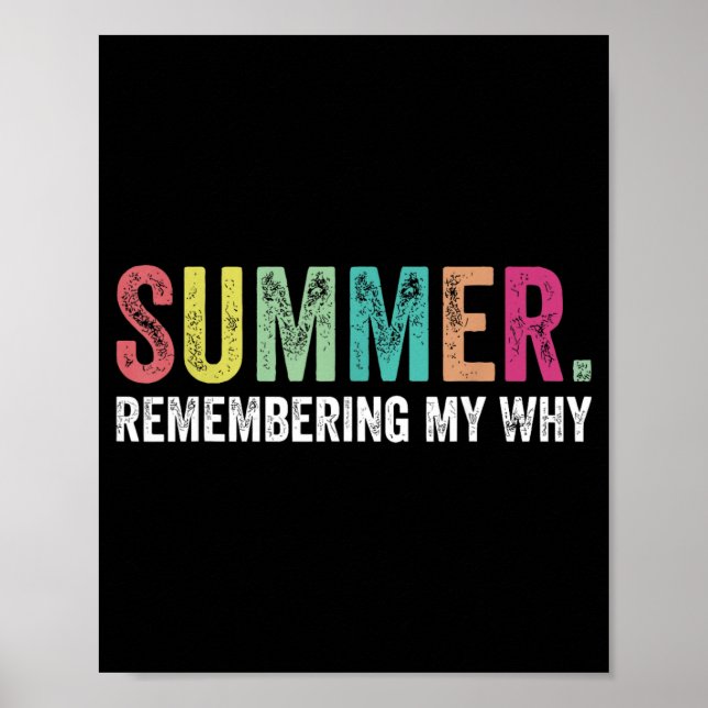 Summer Remembering My Why Image Poster (Front)