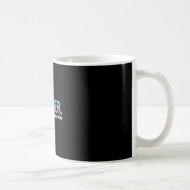 Summer remembering why cool colourful gradient coffee mug (Right)