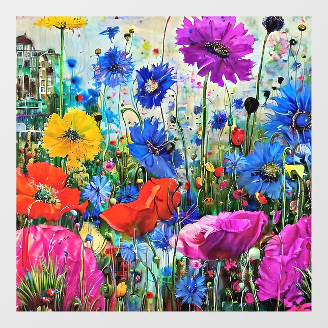 Summer rest  window cling (Sheet)