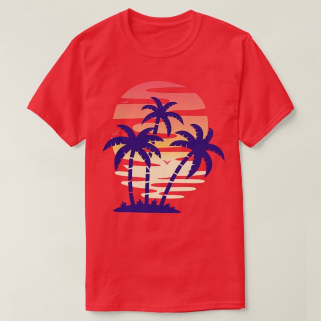 Summer retro Vintage Art 2 T-Shirt (Design Front)