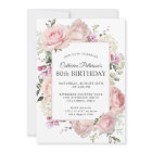 Summer Rose Garden Floral 80th Birthday Party