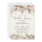 Summer Rose Garden Floral Bridal Shower Invitation