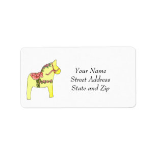 Summer Roses Address Label