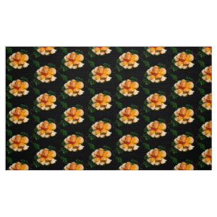 Summer roses fabric
