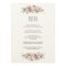 Summer Roses Floral Luncheon or Shower Menu