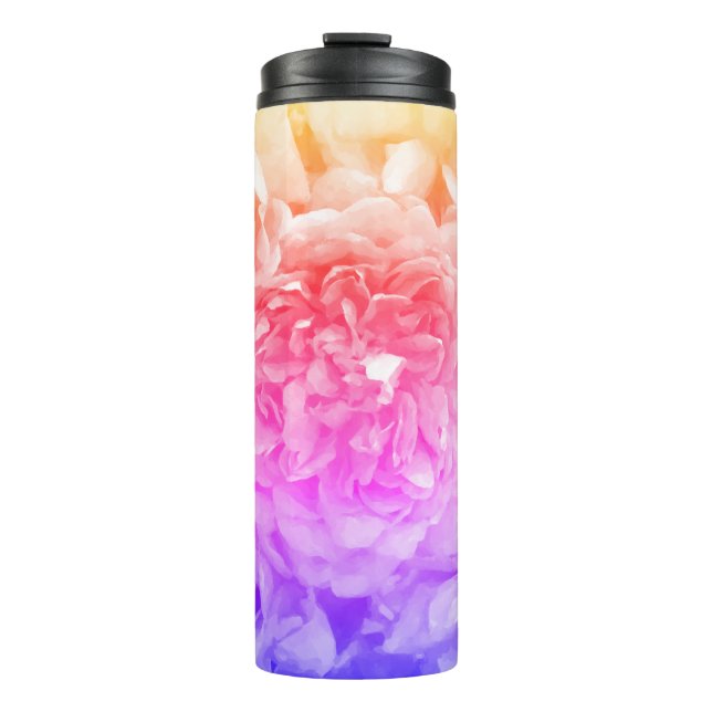 Summer Roses Thermal Tumbler (Front)