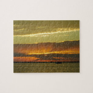 Summer Sail Sunset Jigsaw Puzzle