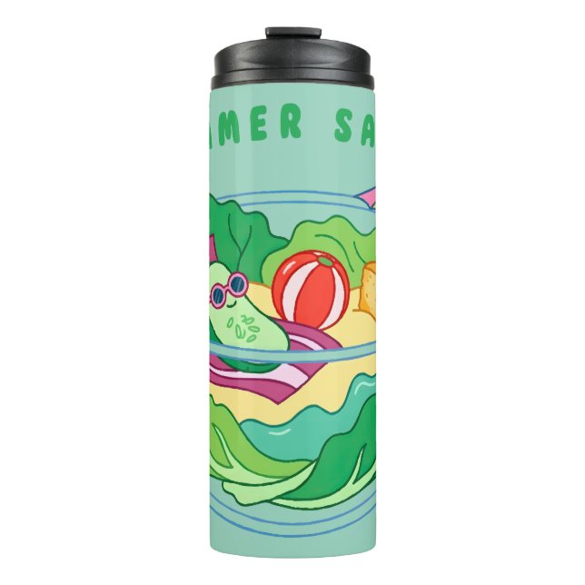 Summer Salad Thermal Tumbler (Front)