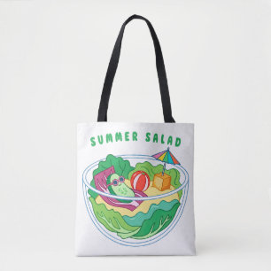 Summer Salad Tote Bag