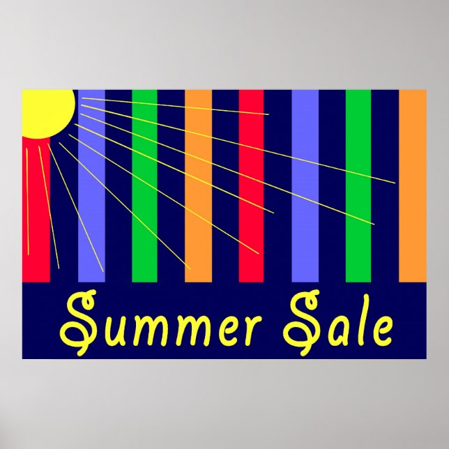 Summer Sale Store Sign (Front)