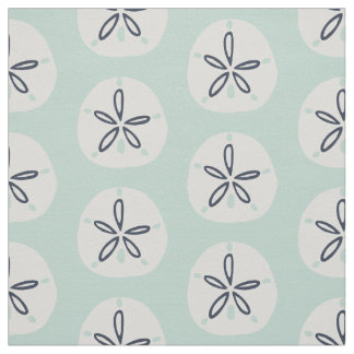 Summer Sand Dollar Cotton Twill Fabric