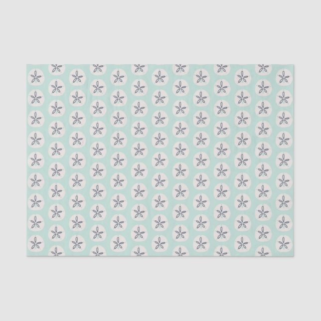 Summer Sand Dollar Tissue Paper (Front)