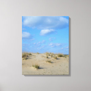 Summer Sand Dunes Canvas Print