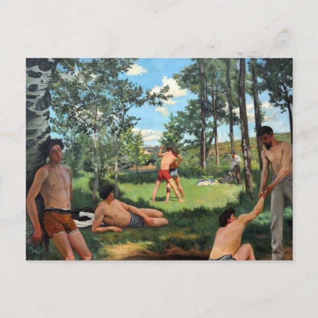 Summer Scene, 1869 Postcard (Front)