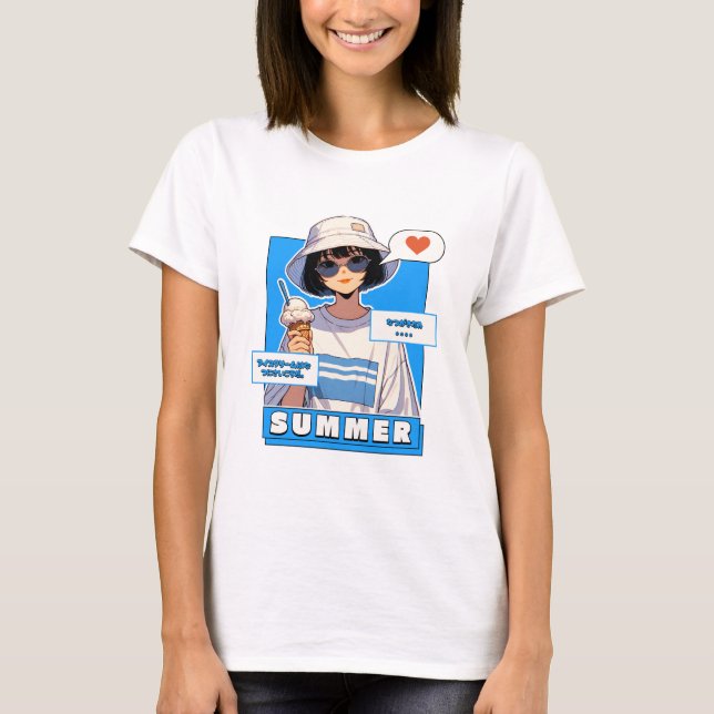 Summer Scoop Bliss T-Shirt (Front)