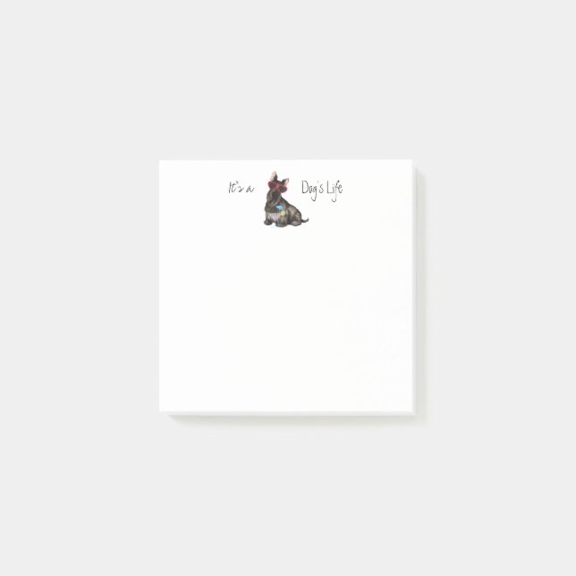 Summer Scottish Terrier Post-it Notes (Front)