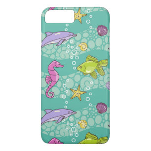 Summer Sea Pattern iPhone 8 Plus/7 Plus Case