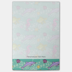 Summer Sea Pattern Post-it Notes