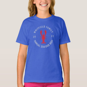 Summer Seafood Boil Custom Matching Family T-Shirt