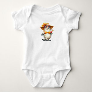 Summer Seal Baby Bodysuit