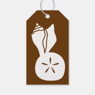 Summer Seashells in Chocolate Gift Tag