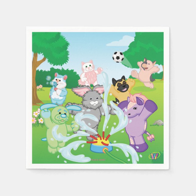 Summer Sensation Sprinkler Napkin (Front)