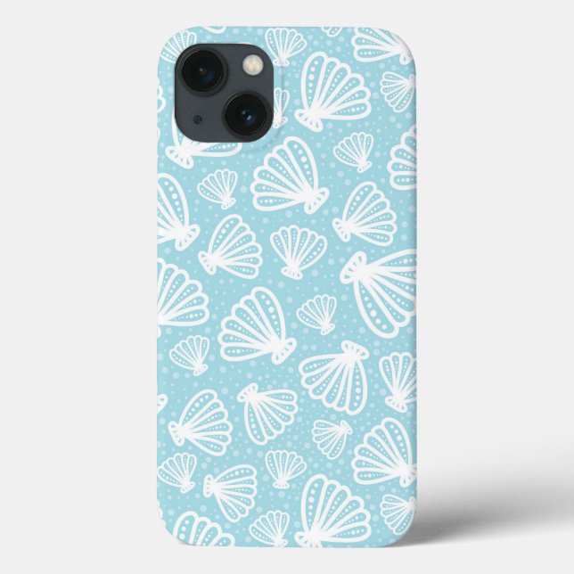 Summer Shell Pattern Case-Mate iPhone Case (Back)