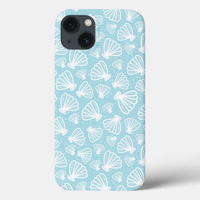 Summer Shell Pattern Case-Mate iPhone Case (Back)