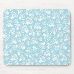 Summer Shell Pattern Mouse Mat