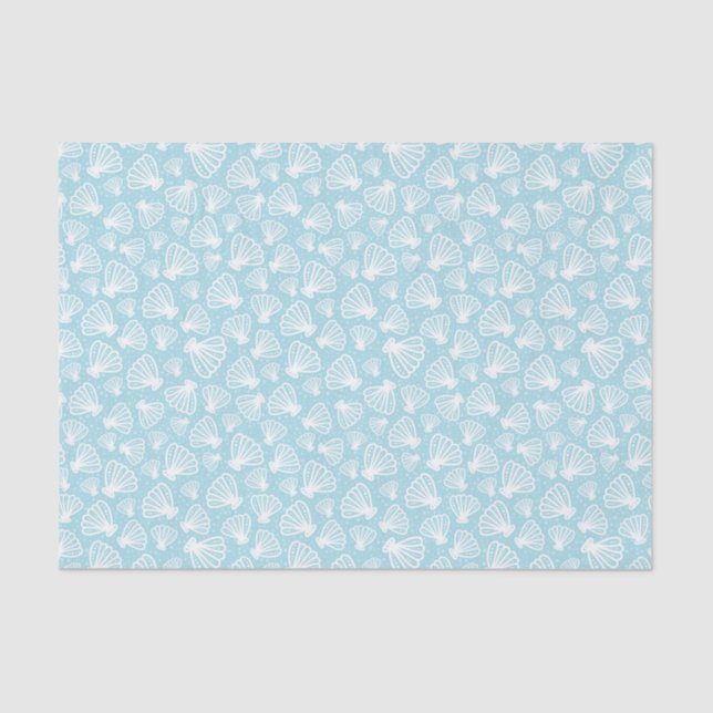 Summer Shell Pattern Tissue Paper (Front)
