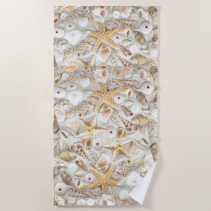 Summer Shells Beach Towel